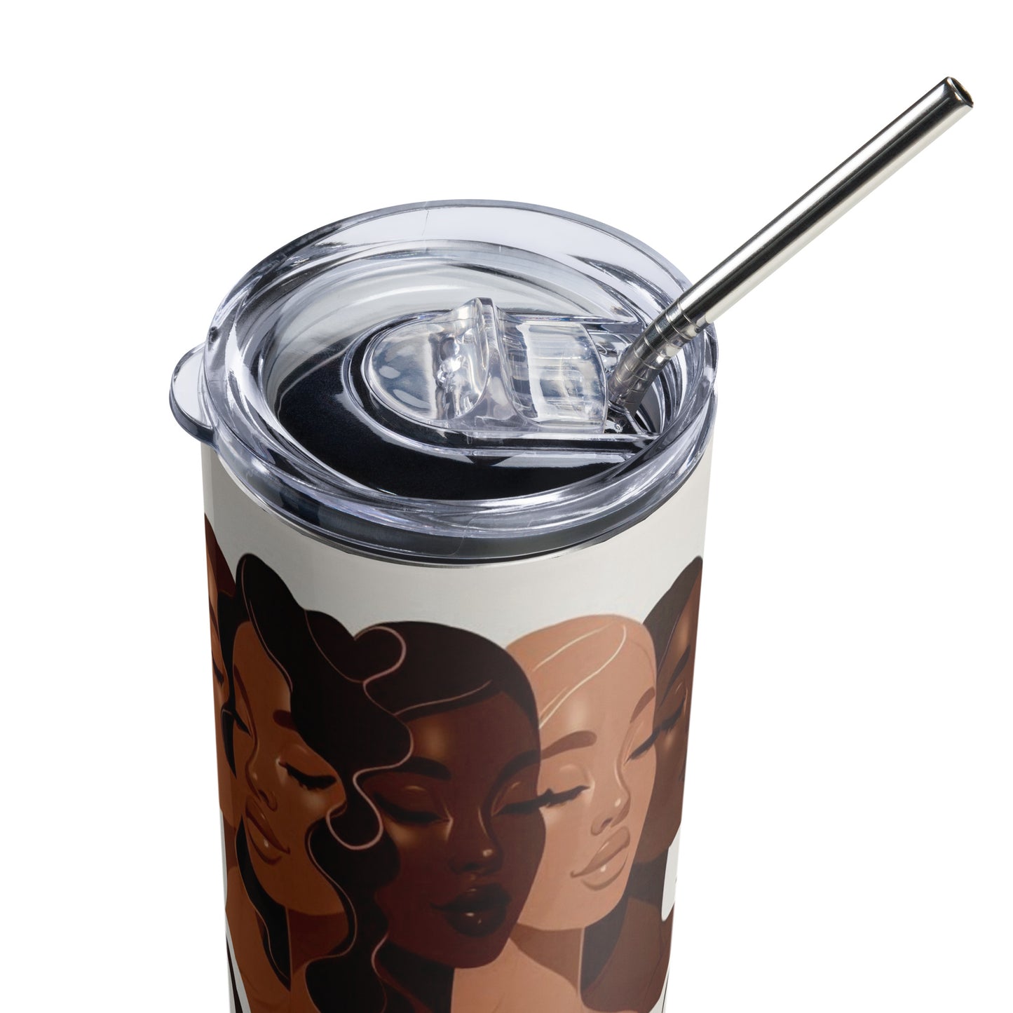 Embracing Melanin - Stainless Steel Tumbler