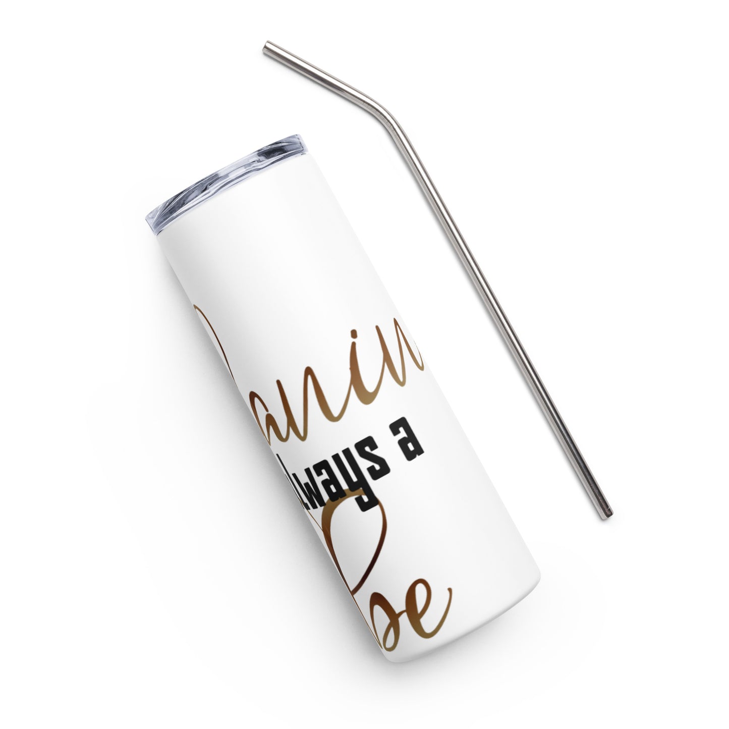 My Melanin- Stainless Steel Tumbler