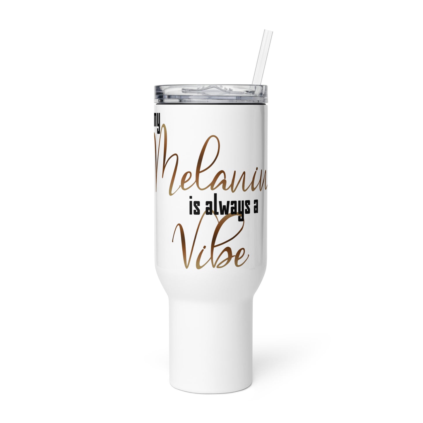 My Melanin - Travel Mug With A Handle