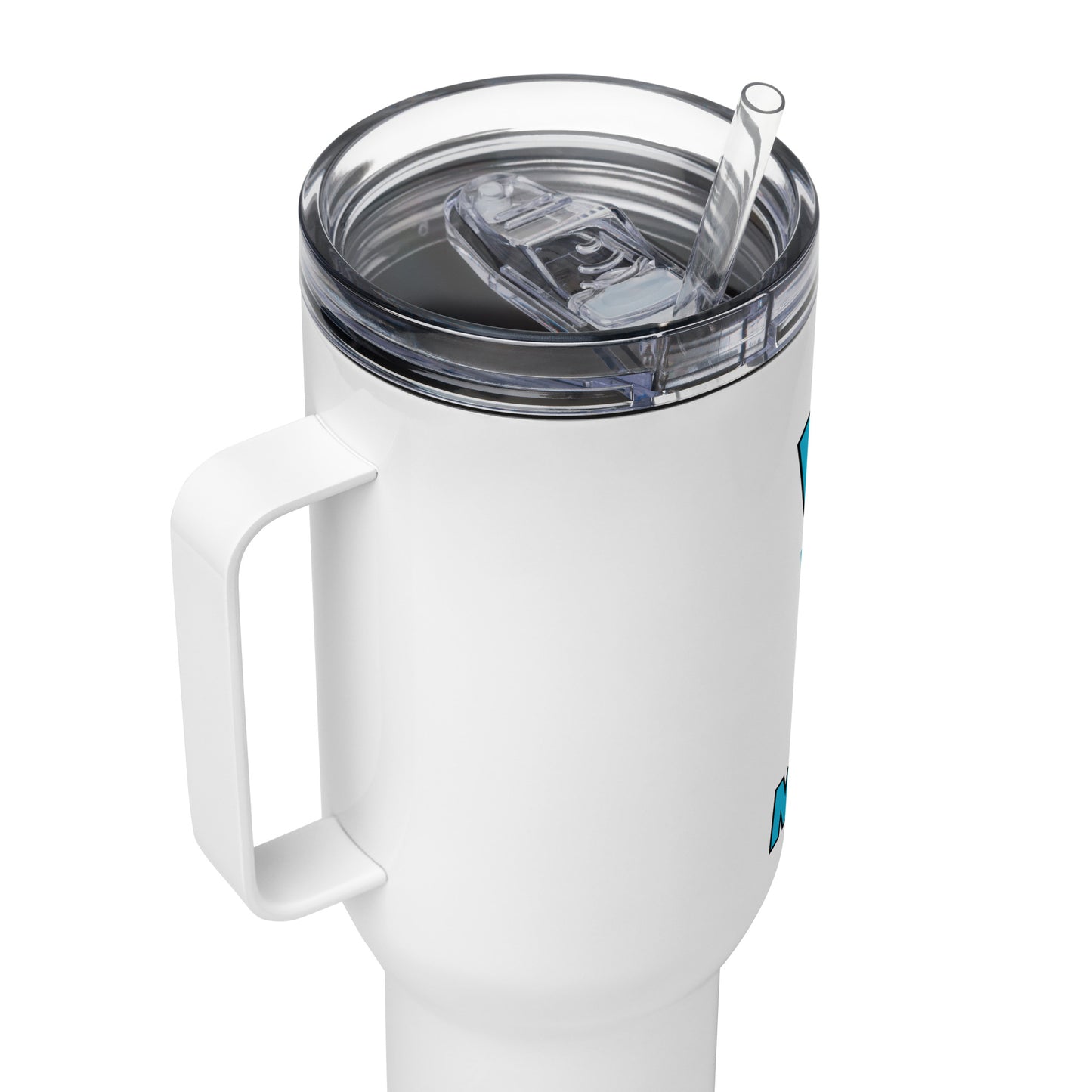 Brown Men- Travel Mug With A Handle