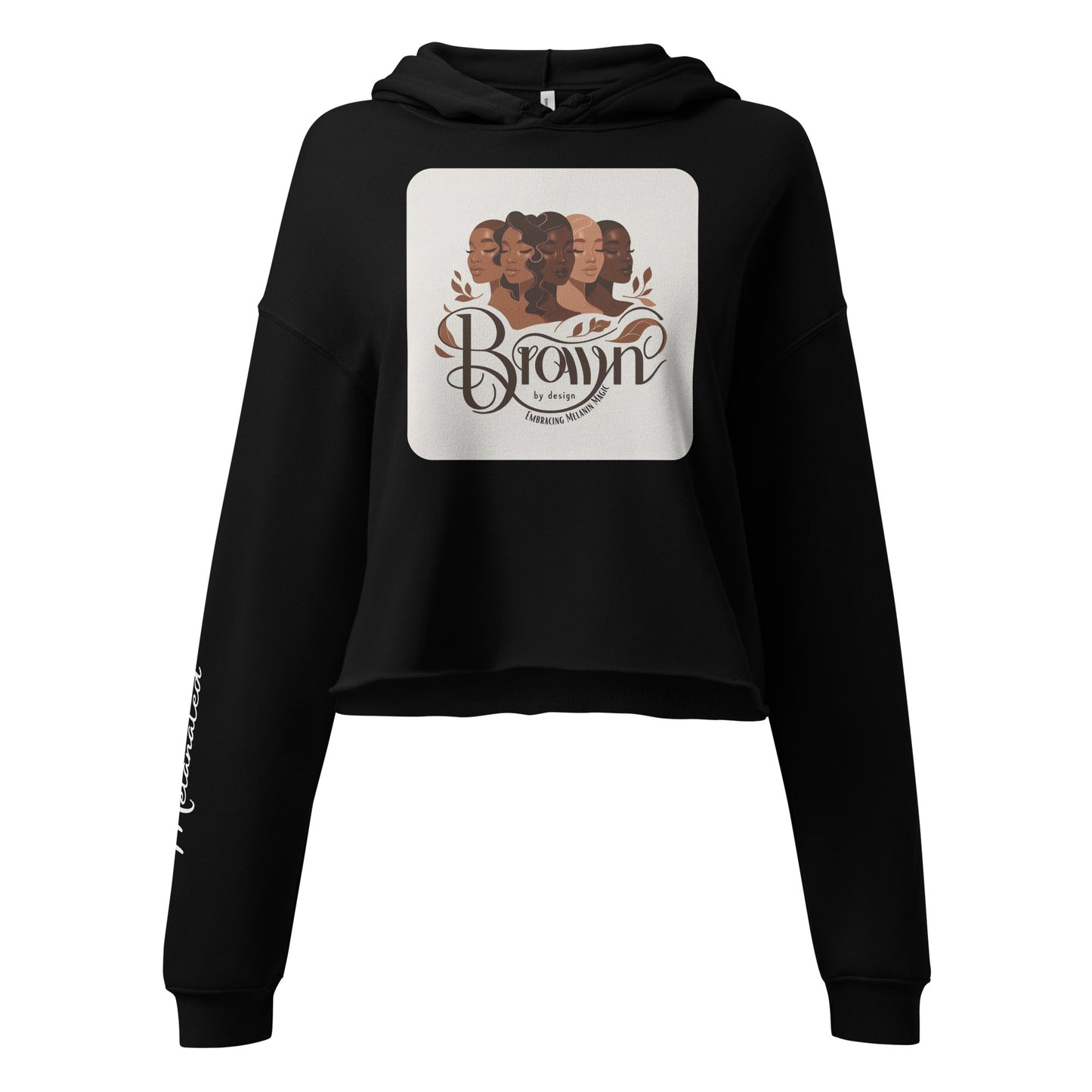 Embracing Melanin - Crop Hoodie